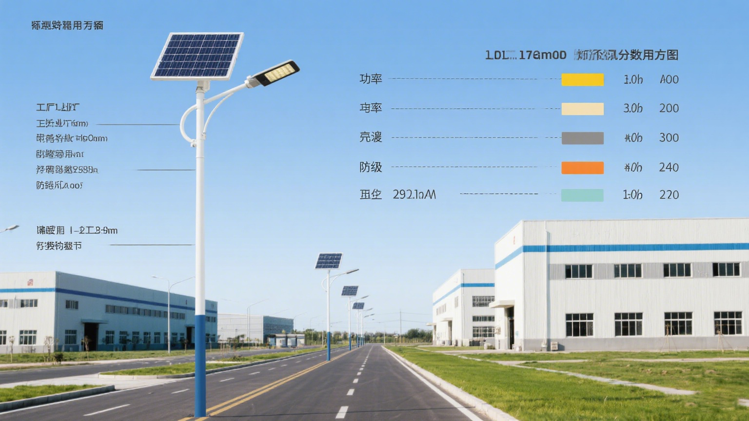 廠區太陽能路燈安裝方案